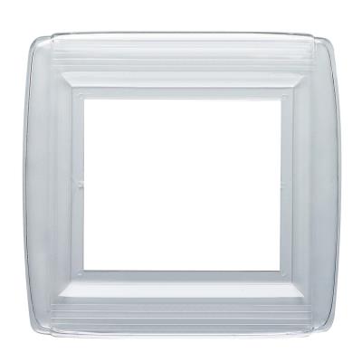 Double-Gang Plastic Wall Shield