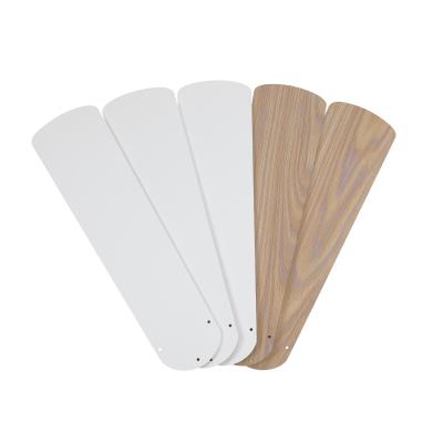 52-Inch White/Bleached Oak Replacement Fan Blades