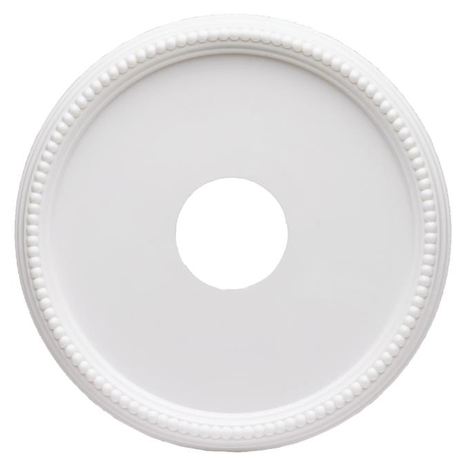 thumbnail interactive-video image 1 of Westinghouse 7702700 10-Pack Victorian Molded Plastic Ceiling Medallions – White 1 of 5