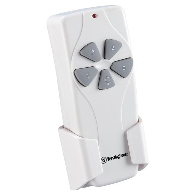 ga sightseeing Uitvoeren Koloniaal Westinghouse Ceiling Fan and Light Remote Control, White Finish