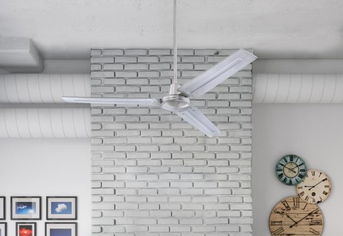 Westinghouse Lighting 7861400 Industrial 56-Inch Three-Blade Indoor Ceiling Fan, 