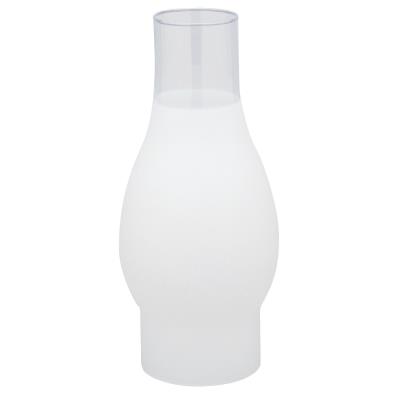 3-Inch Handblown 3/4 Frosted Glass Chimney