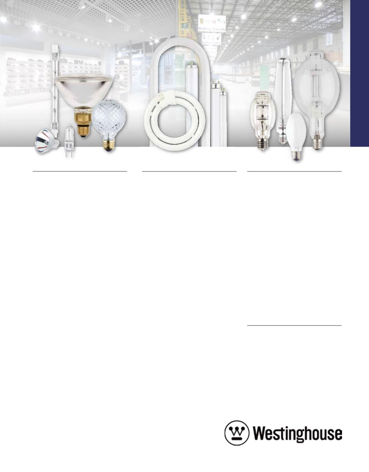 Westinghouse Lighting Lamp Catalog